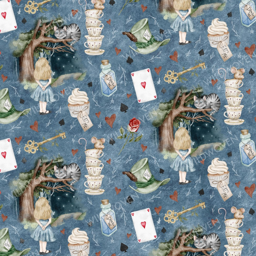 Alice's Adventures print swatch