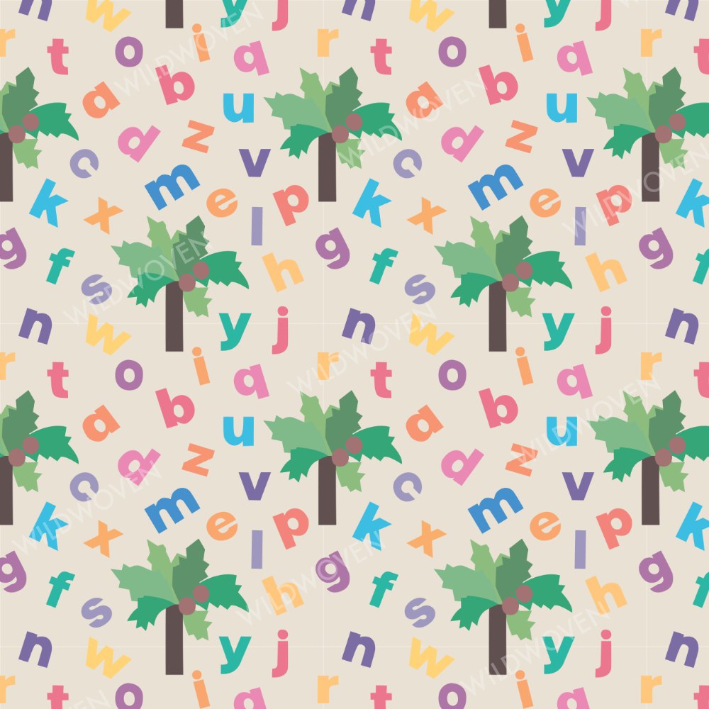 Chicka Chicka Boom Boom™ print swatch