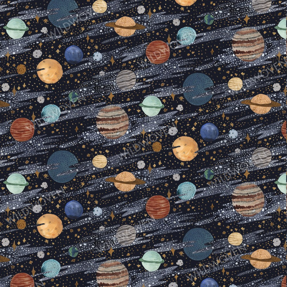 Planetarium print swatch