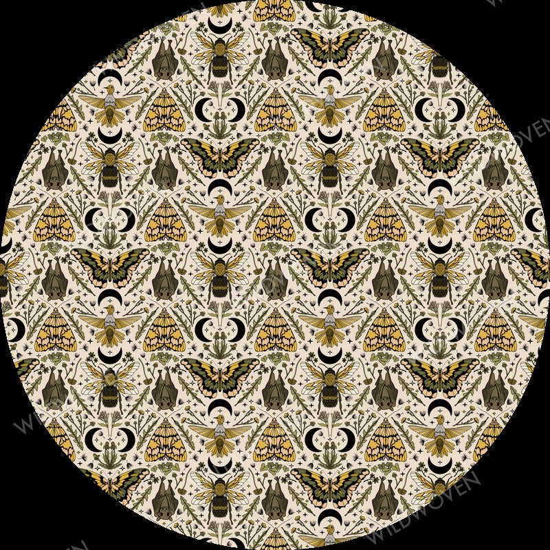 Pollinators print swatch