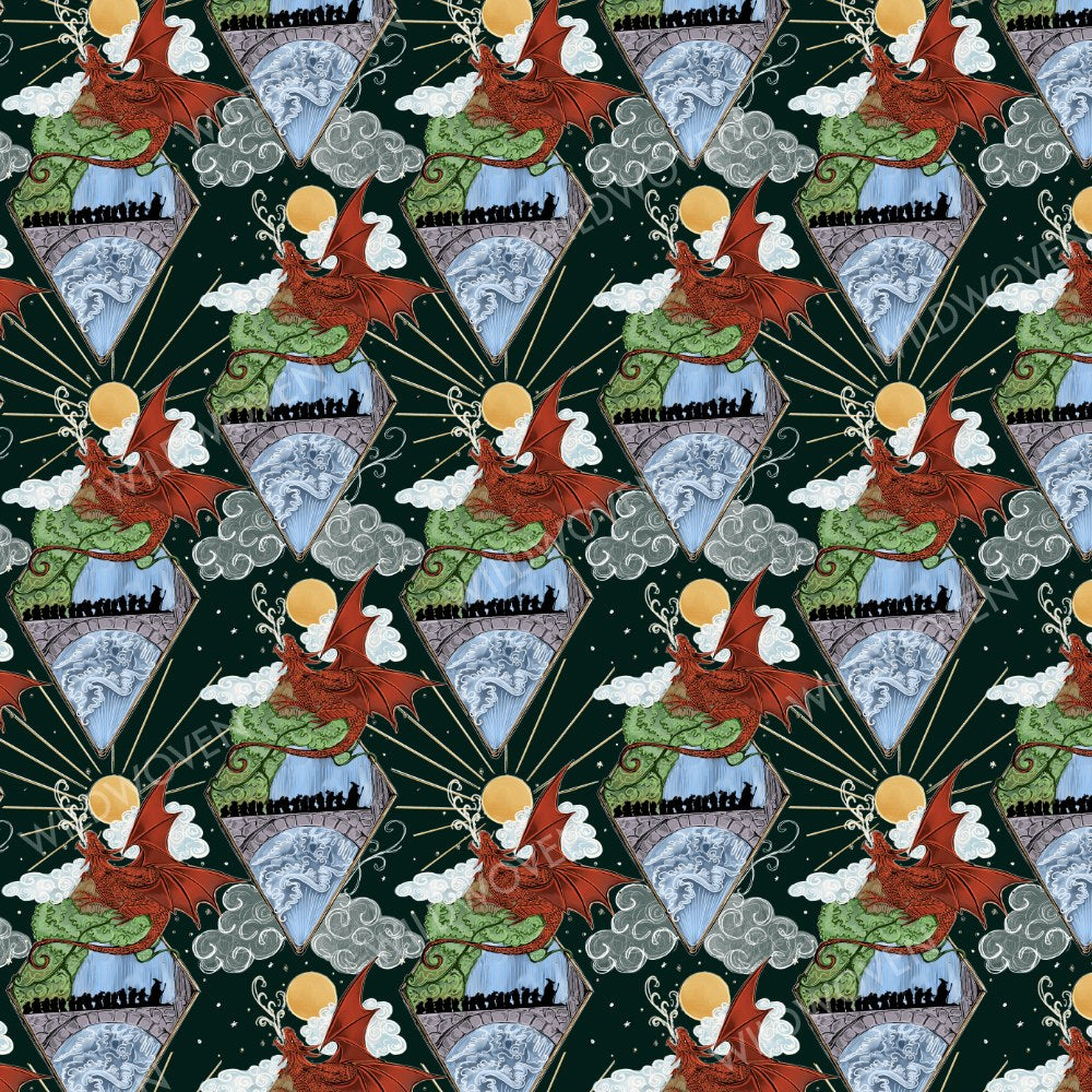 The Hobbit™ In Good Company print swatch