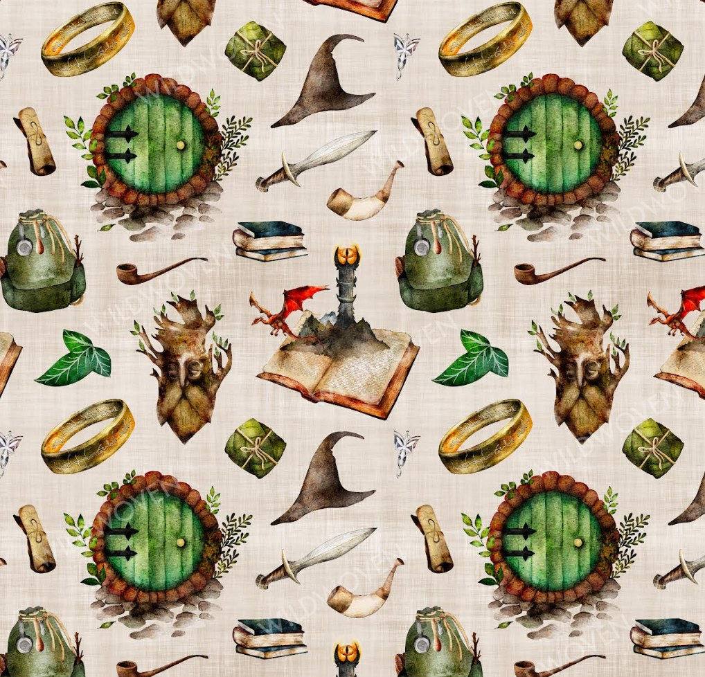 The Lord of the Rings™ Icons print swatch