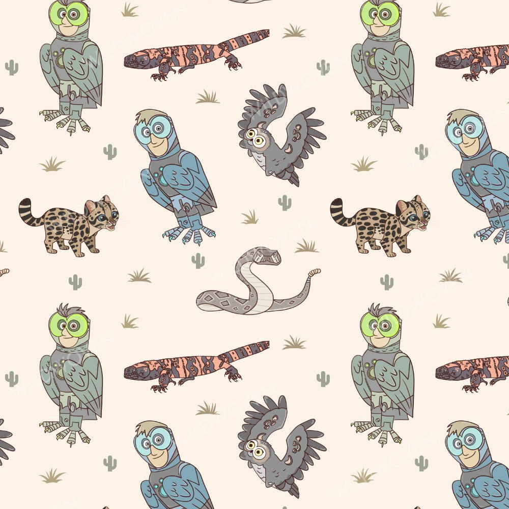 Wild Kratts® Anniversary Collection print swatch