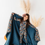 Owl-O-Ween Quilted Oversized Blanket