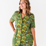 Medieval Gardens Relaxed Short-Sleeve PJ Set