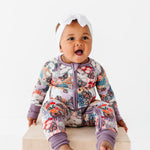 Monarch Meadows Zip Romper
