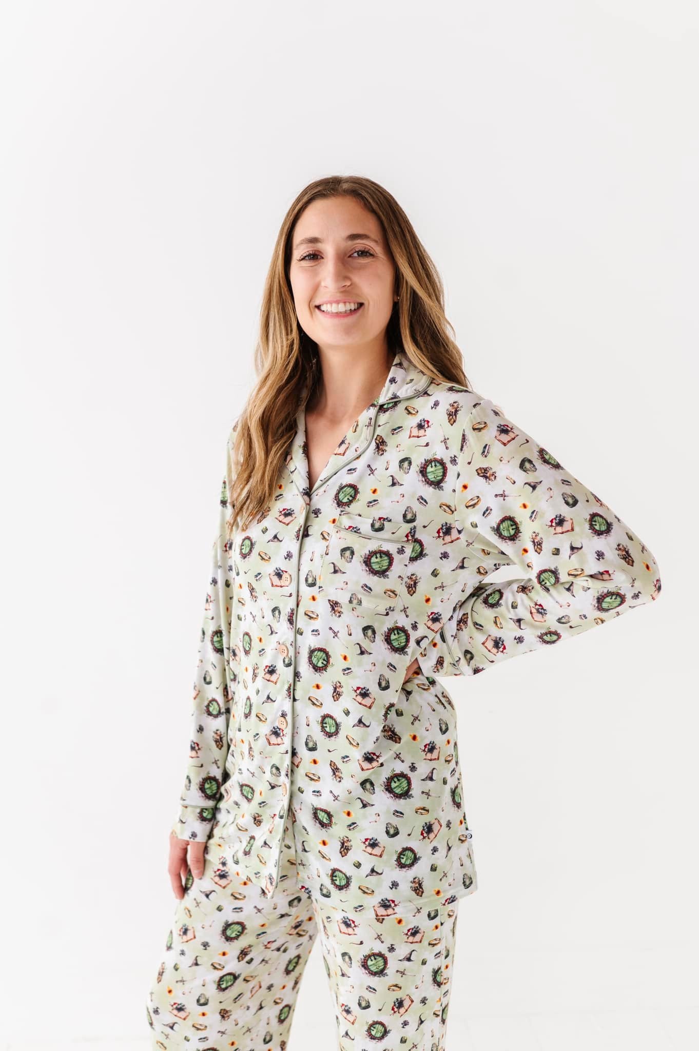 The Lord of the Rings™ Icons Women's Relaxed Long-Sleeve PJ Set