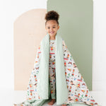 Richard Scarry's I Am A Bunny Sunny Days Quilted Oversized Blanket