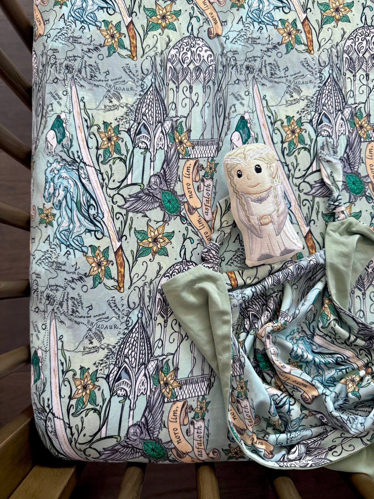 The Lord of the Rings™ Map of Rivendell™ Crib Sheet
