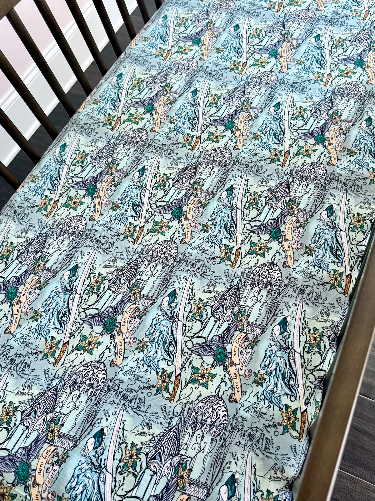 The Lord of the Rings™ Map of Rivendell™ Crib Sheet