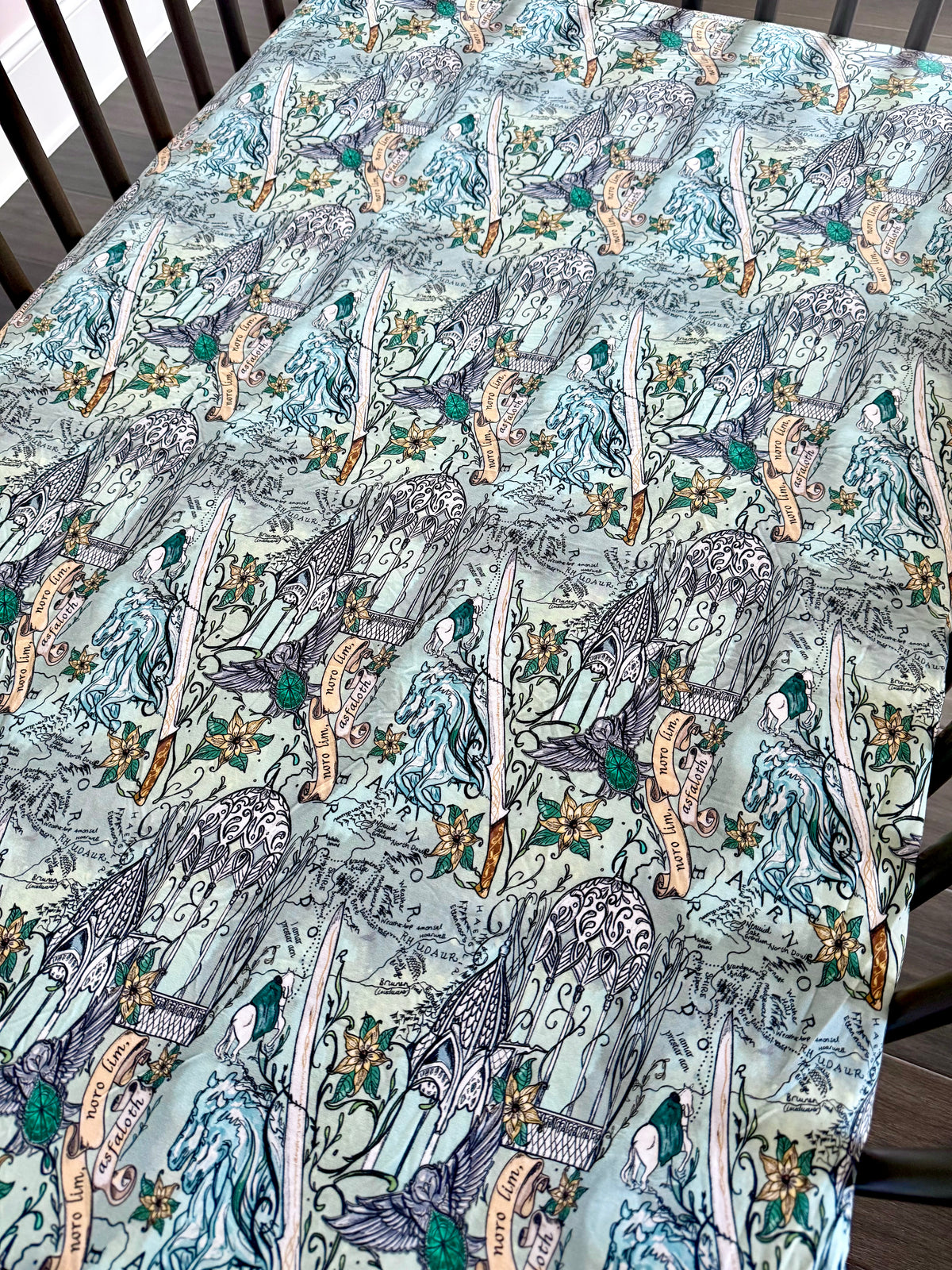 The Lord of the Rings™ Map of Rivendell™ Crib Sheet