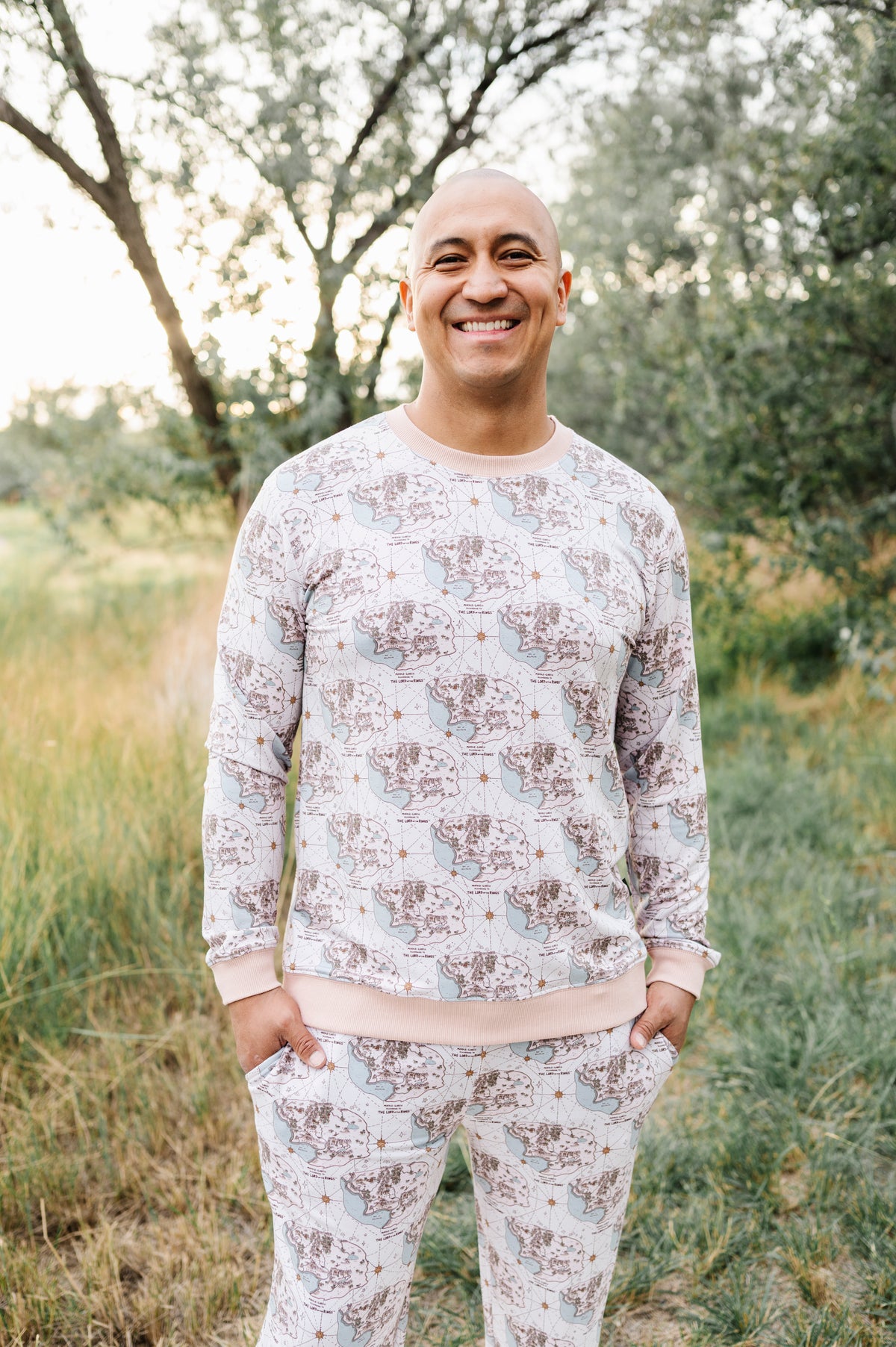 The Lord of the Rings™ Tiny Map Adult Crewneck