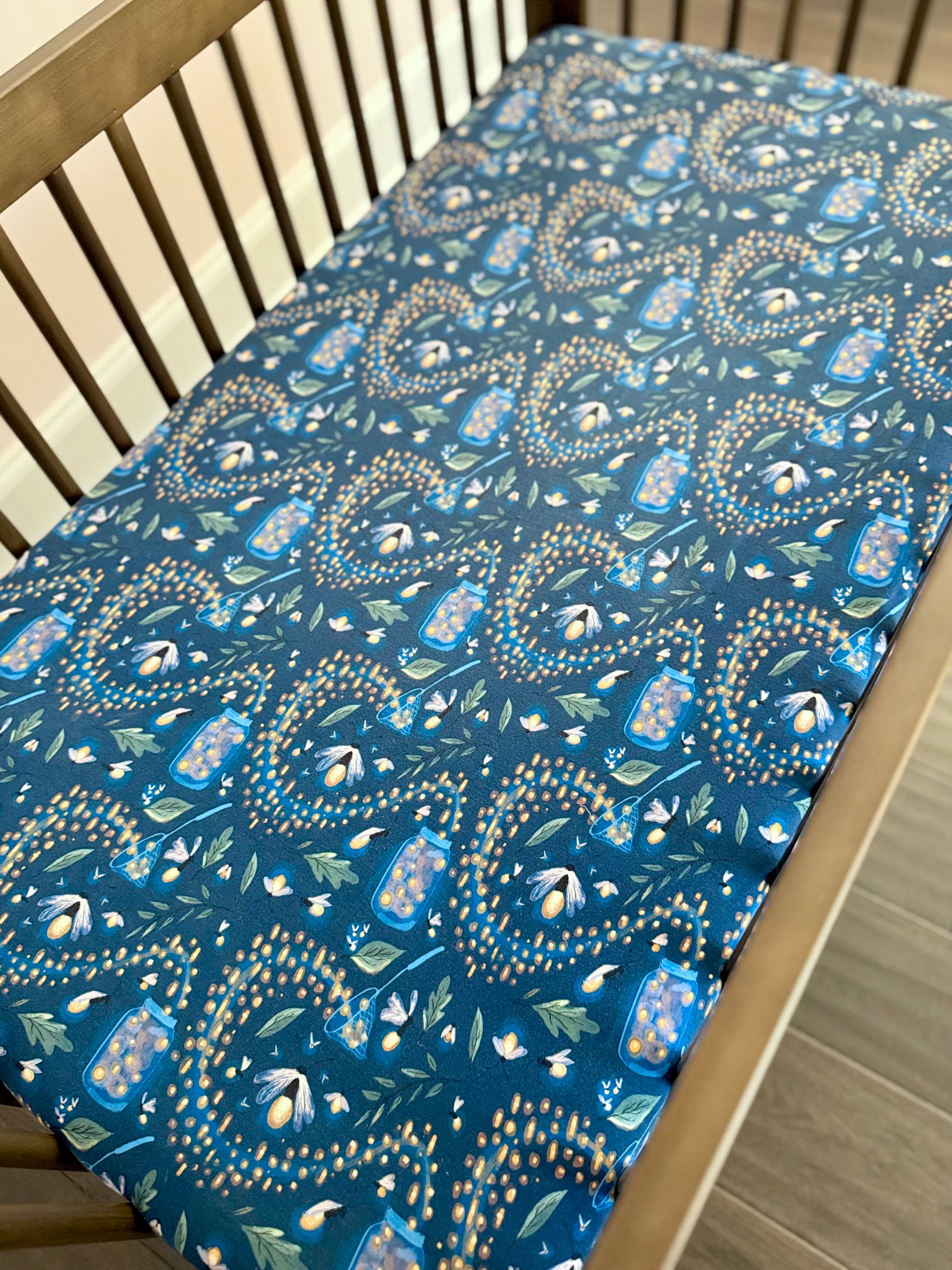 Lightning Catcher Crib Sheet