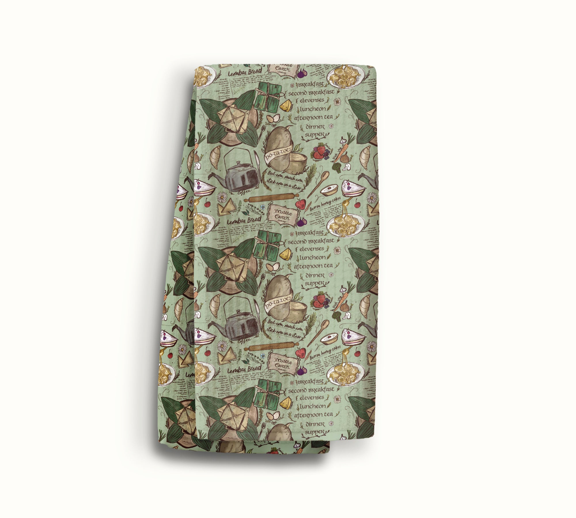Middle-earth™ Elevenses™ Tea Towel