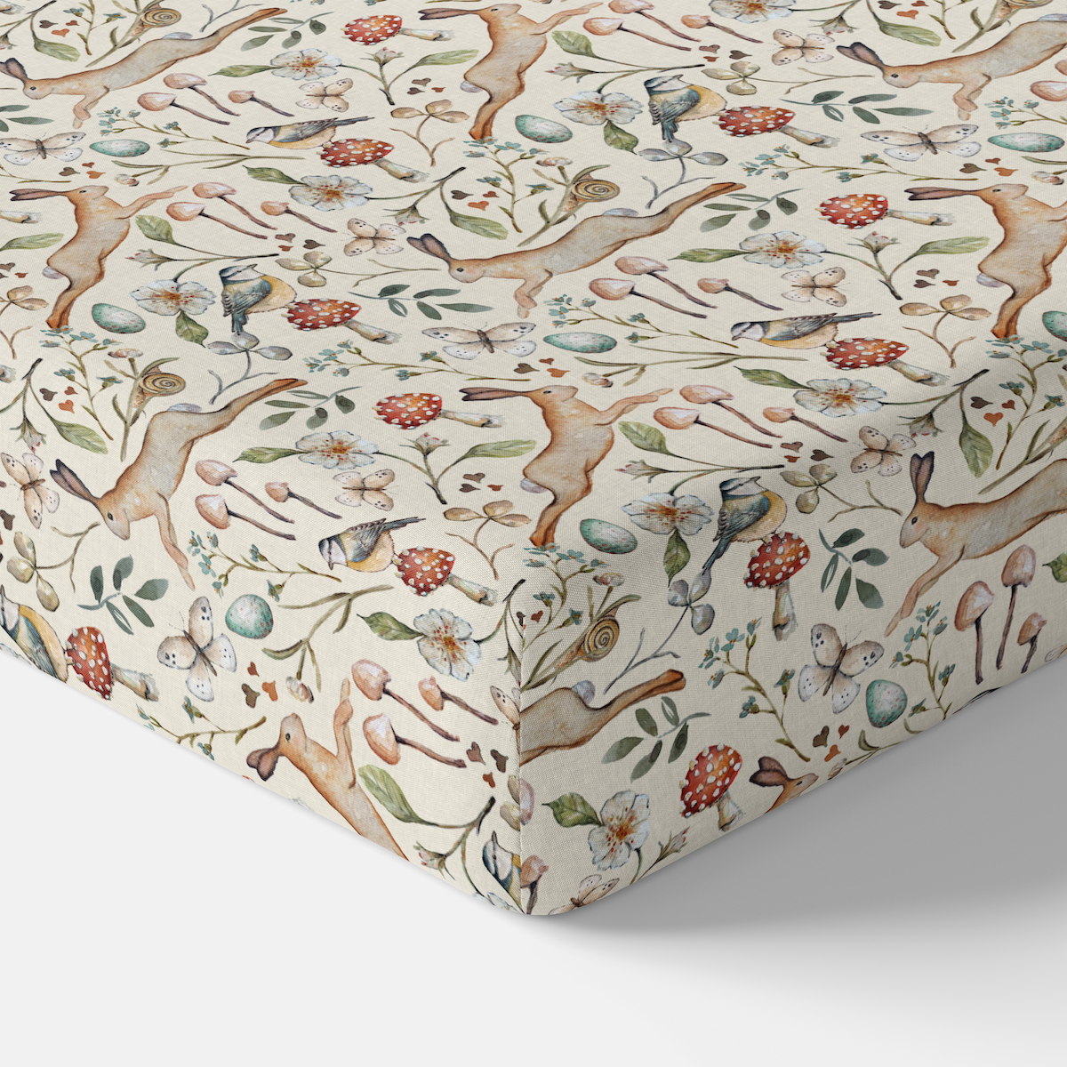 Forest Frolic Crib Sheet