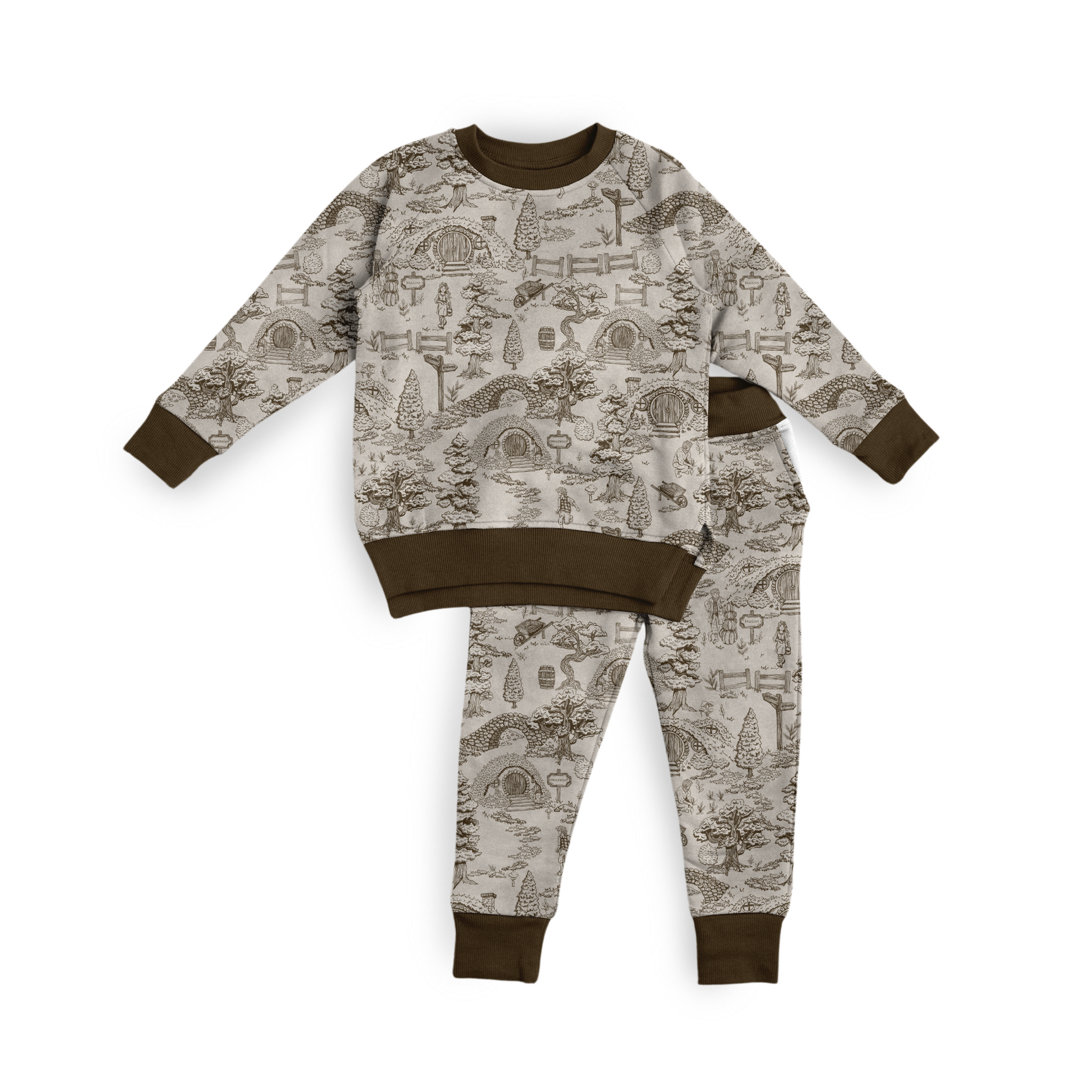 The Lord of the Rings™ Hobbiton™ Toile Kids' Jogger Set