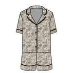 The Lord of the Rings™ Hobbiton™ Toile Women's Relaxed Short-Sleeve PJ Set