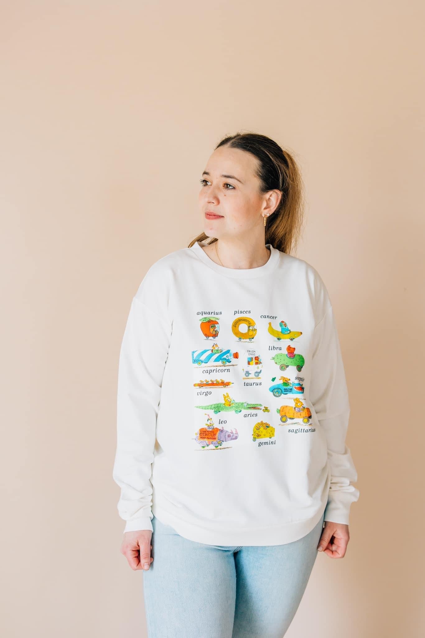 Richard Scarry's Busyworld™  Zodiac Adult Sweatshirt