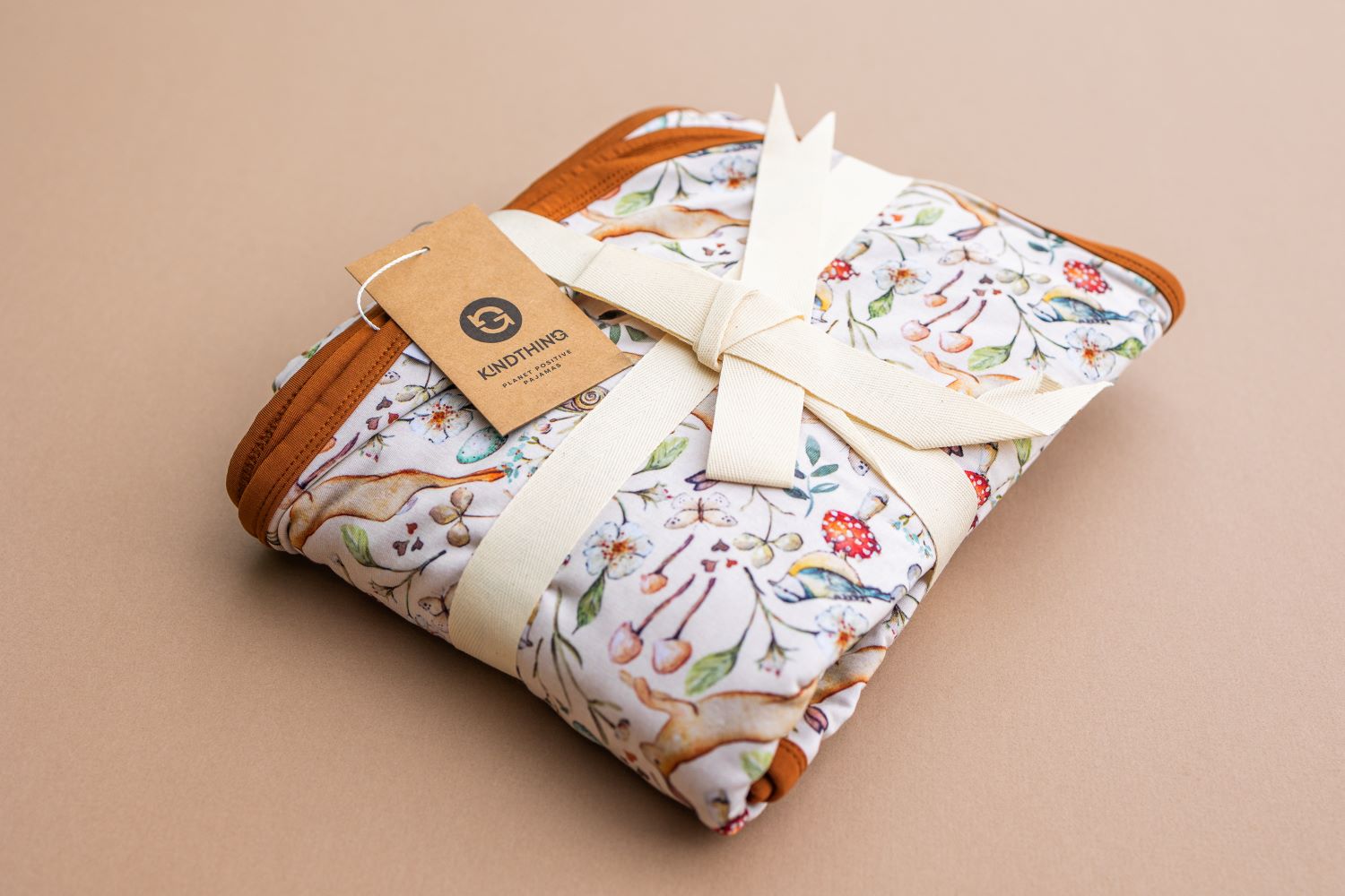Forest Frolic Quilted Oversized Blanket