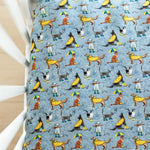 Raining Cats & Dogs Crib Sheet