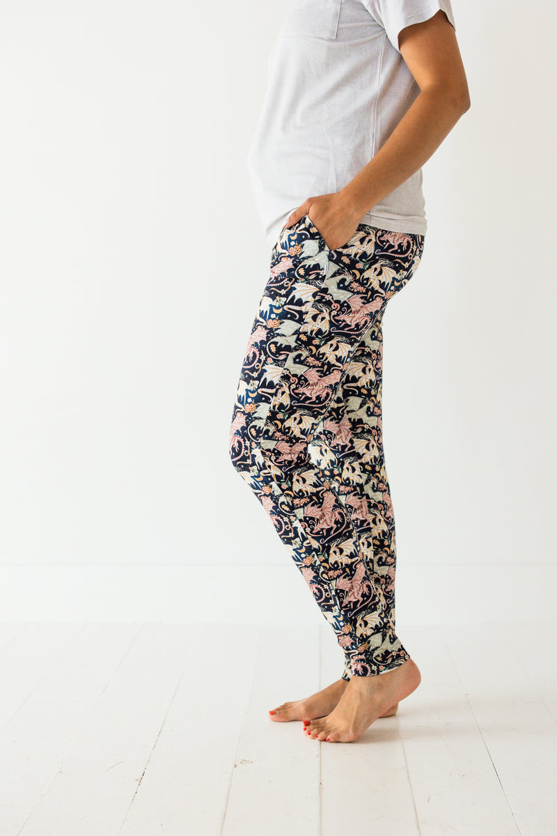 Dancing Dragons Women’s Modal Jersey Joggers