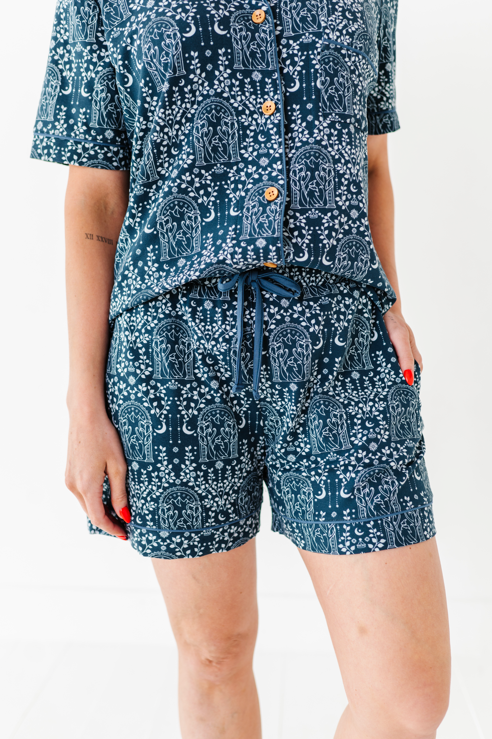 The Lord of the Rings™ Doors of Durin Relaxed Short-Sleeve PJ Set