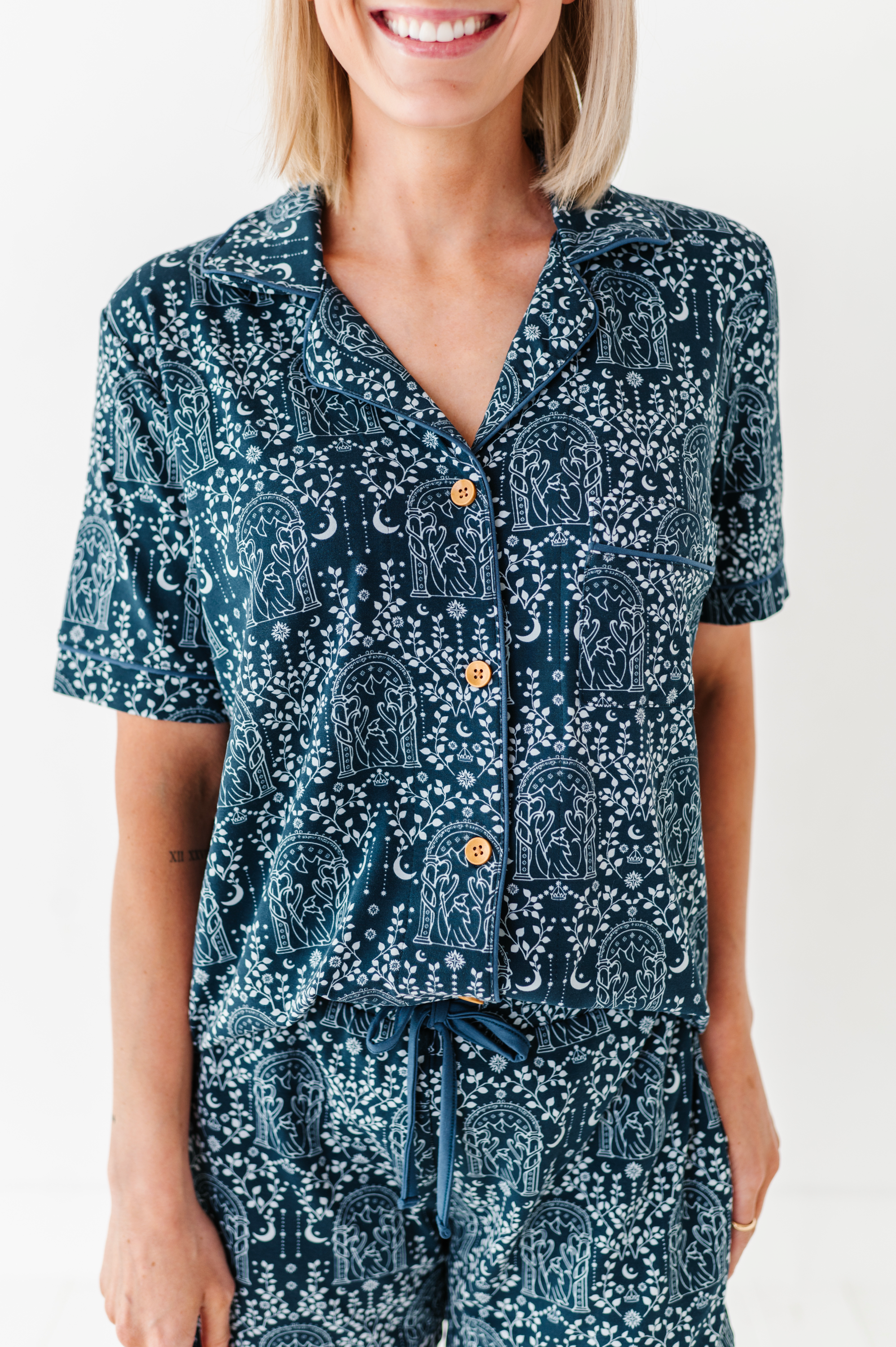 The Lord of the Rings™ Doors of Durin Relaxed Short-Sleeve PJ Set
