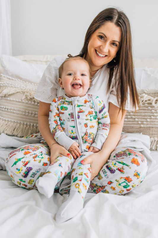 Richard Scarry's Busyworld™ Busytown Map Women's Modal Jersey Joggers