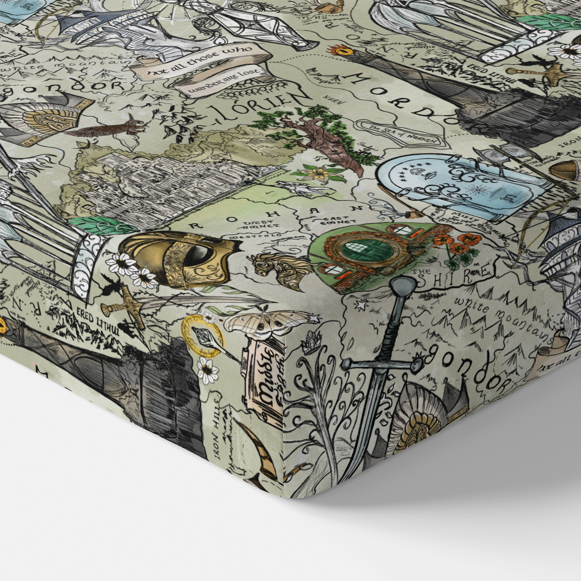 Map of Middle-earth™ Crib Sheet