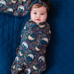 boho moons swaddle set 1