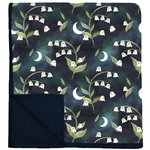 Boo Bells in Moonlight Quilted Oversized Blanket — product mockup