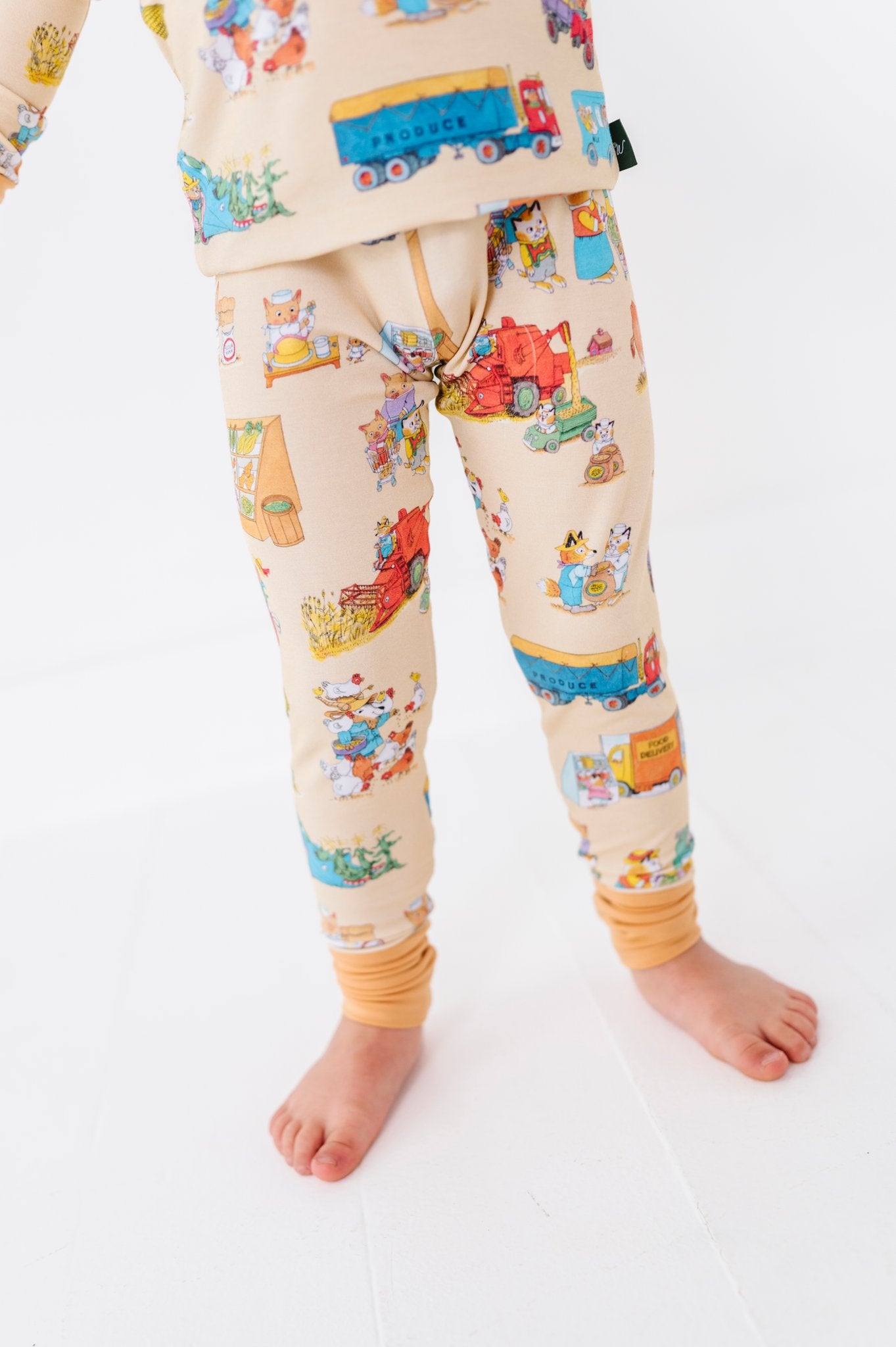 busytown market day kids 2 piece pjs 2