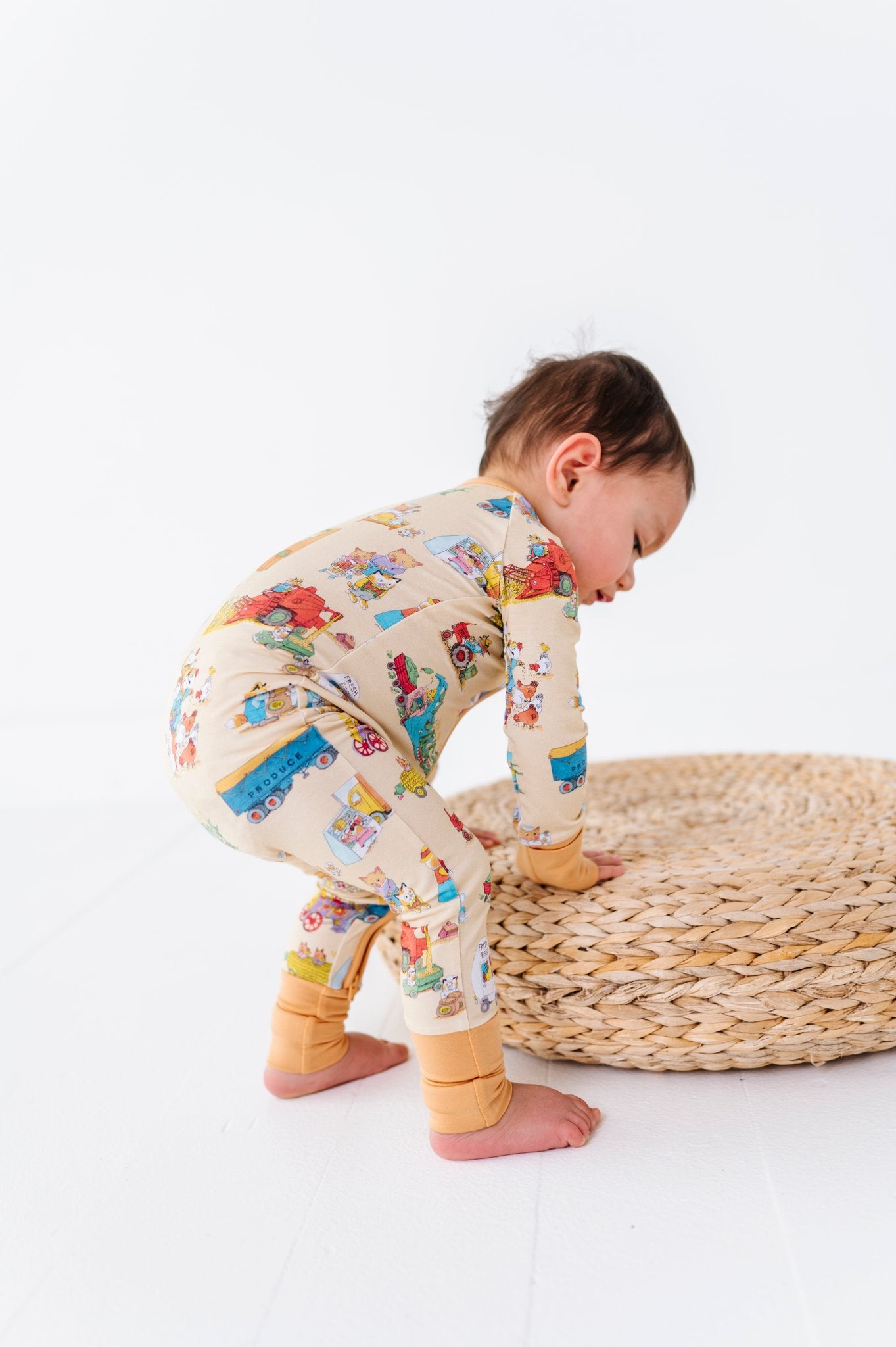 busytown market day zip romper 3