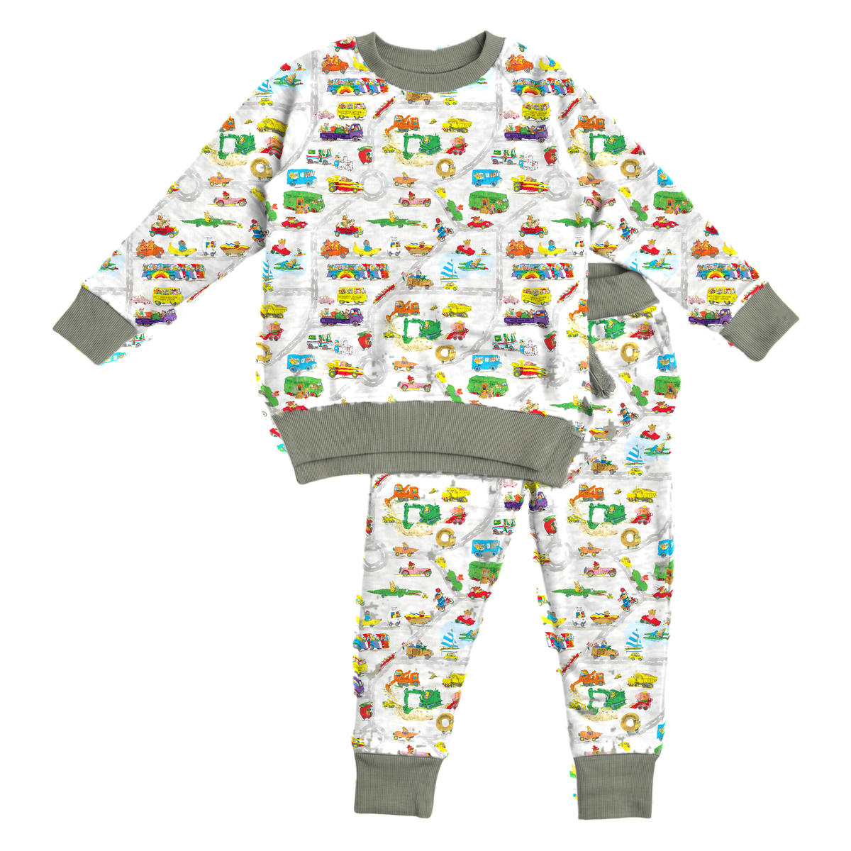 Richard Scarry™ Busytown Map Kids' Jogger Set product mock