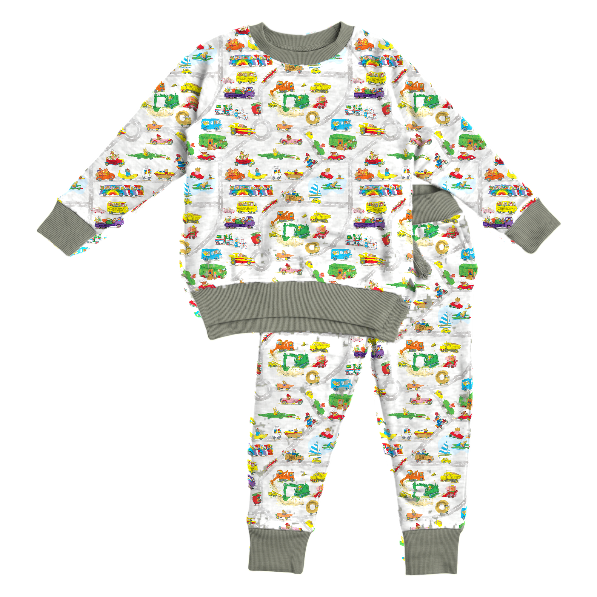 Richard Scarry™ Busytown Map Kids' Jogger Set product mock