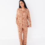 gilded fellowship womens long sleeve pj set 1