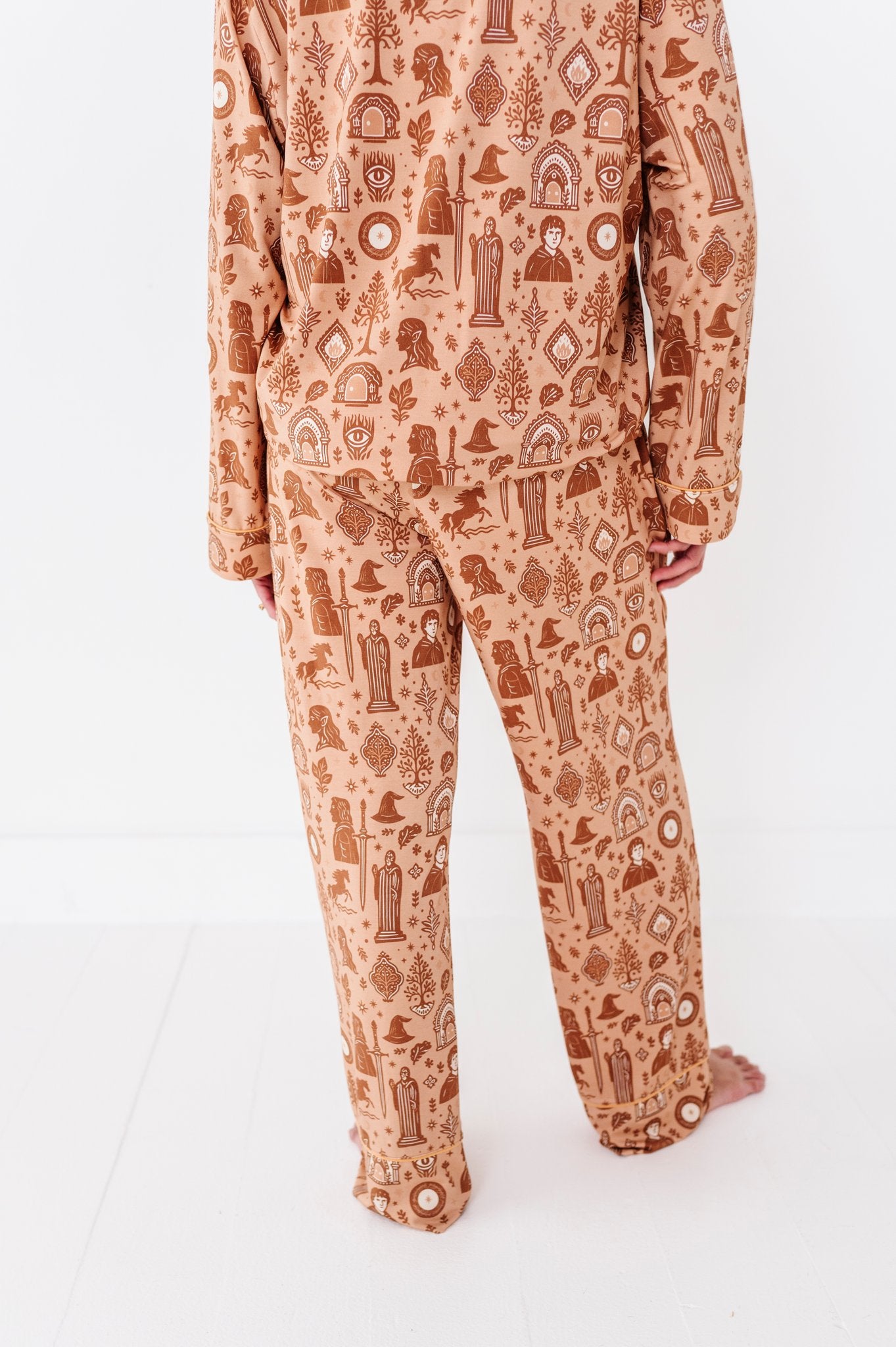 gilded fellowship womens long sleeve pj set 3