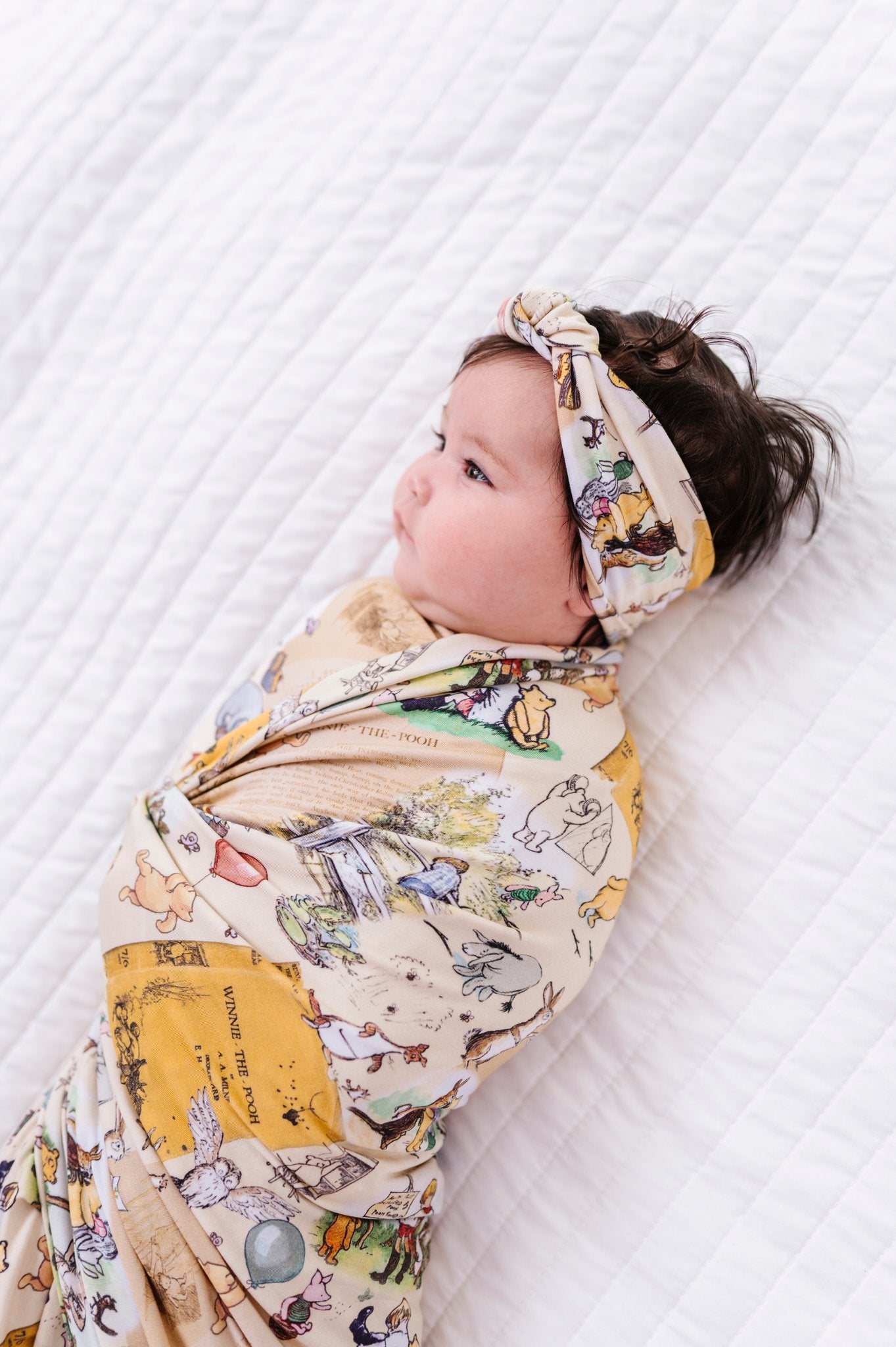 Swaddle Set in Hundred Acre Storybook