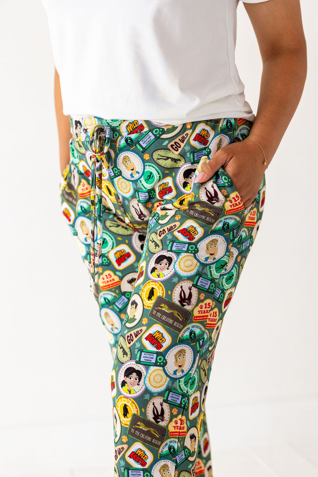 Wild Kratts® Anniversary Collection Adult Joggers — lifestyle