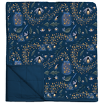 Lightning Catcher Quilted Oversized Blanket mockup