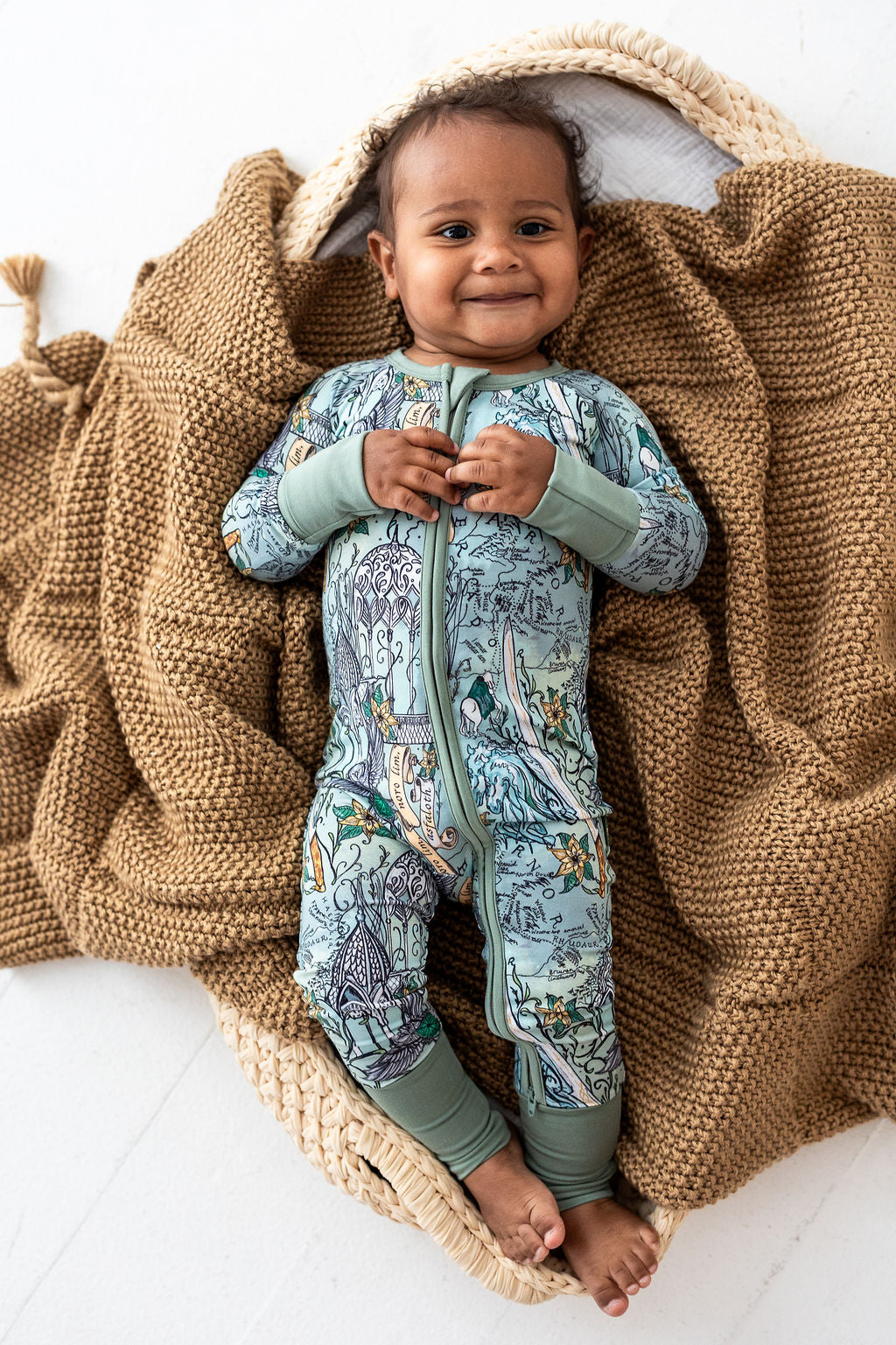Map of Rivendell™ Zip Romper — lifestyle
