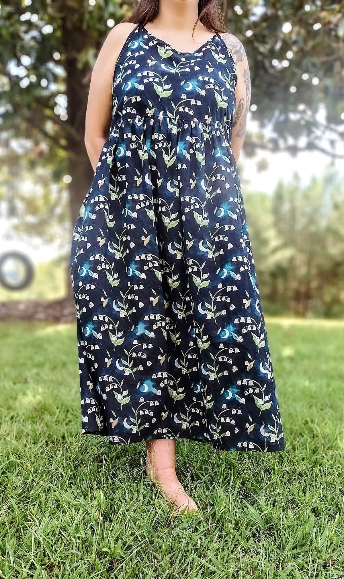 Boo Bells in Moonlight Women's Wander Dress