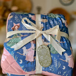 Familiar Flight Quilted Oversized Blanket