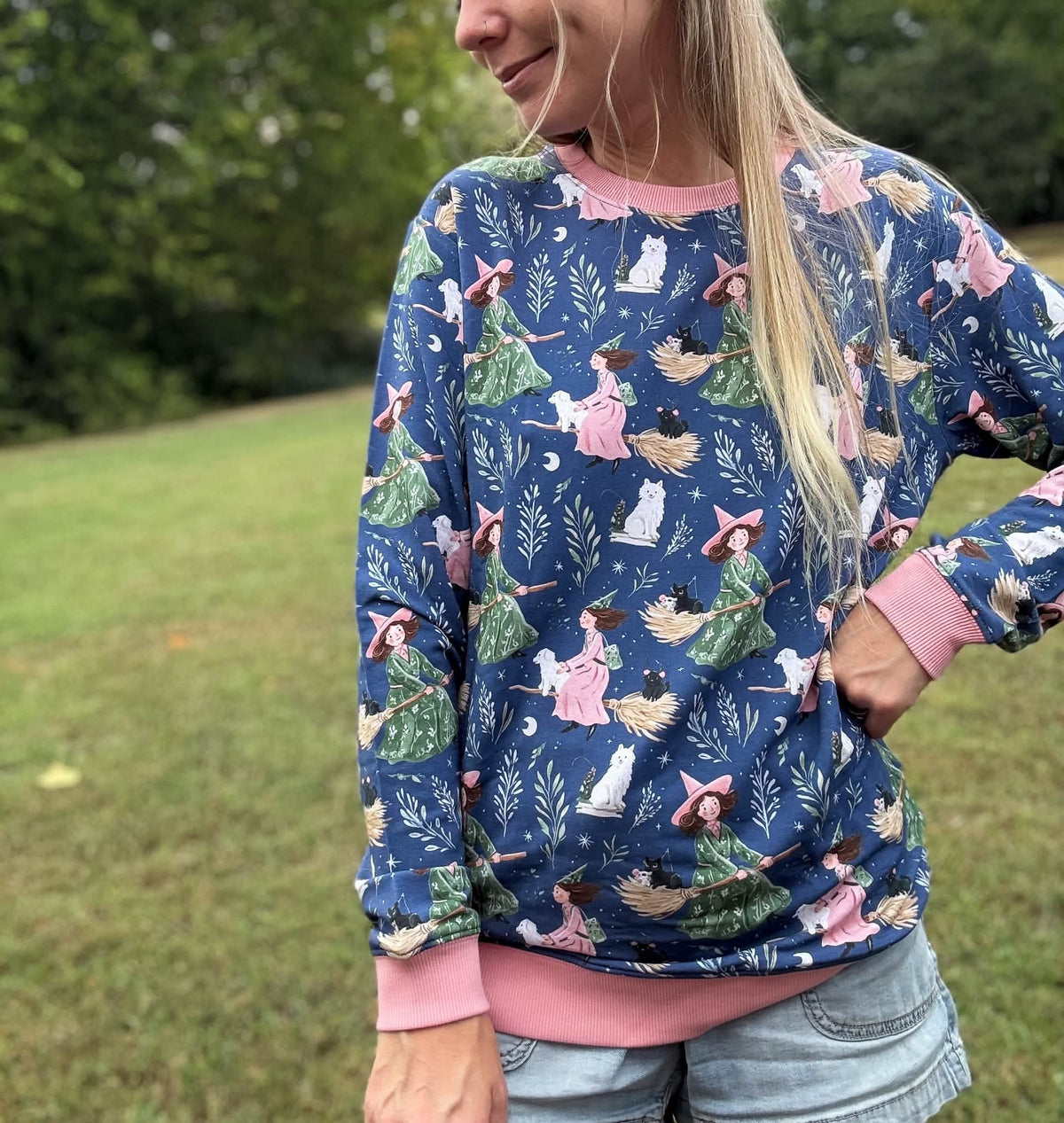 Familiar Flight Adult Crewneck