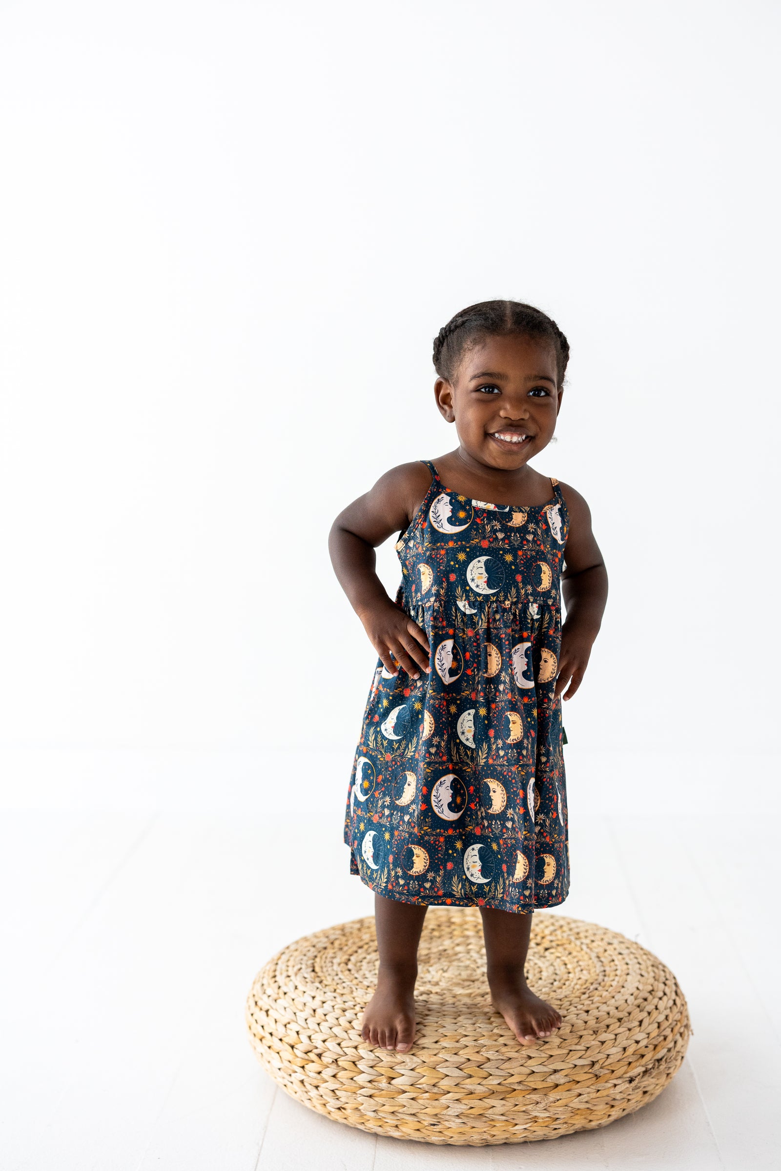 Boho Moons Kids Wander Dress (Little Kid)