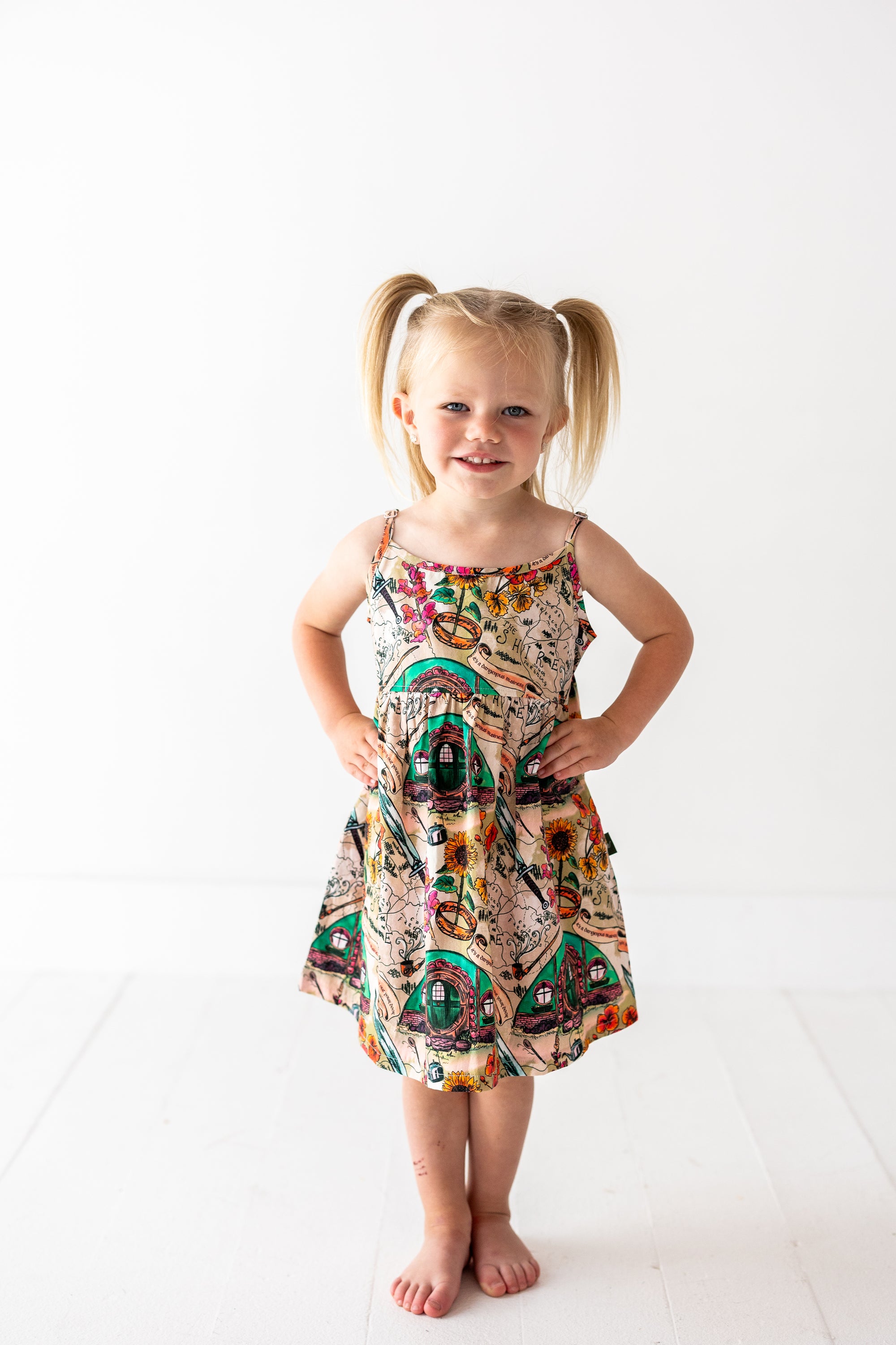 The Lord of the Rings™ Map of the Shire Kids Wander Dress (Little Kid)