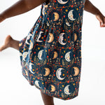 Boho Moons Kids Wander Dress (Big Kid)