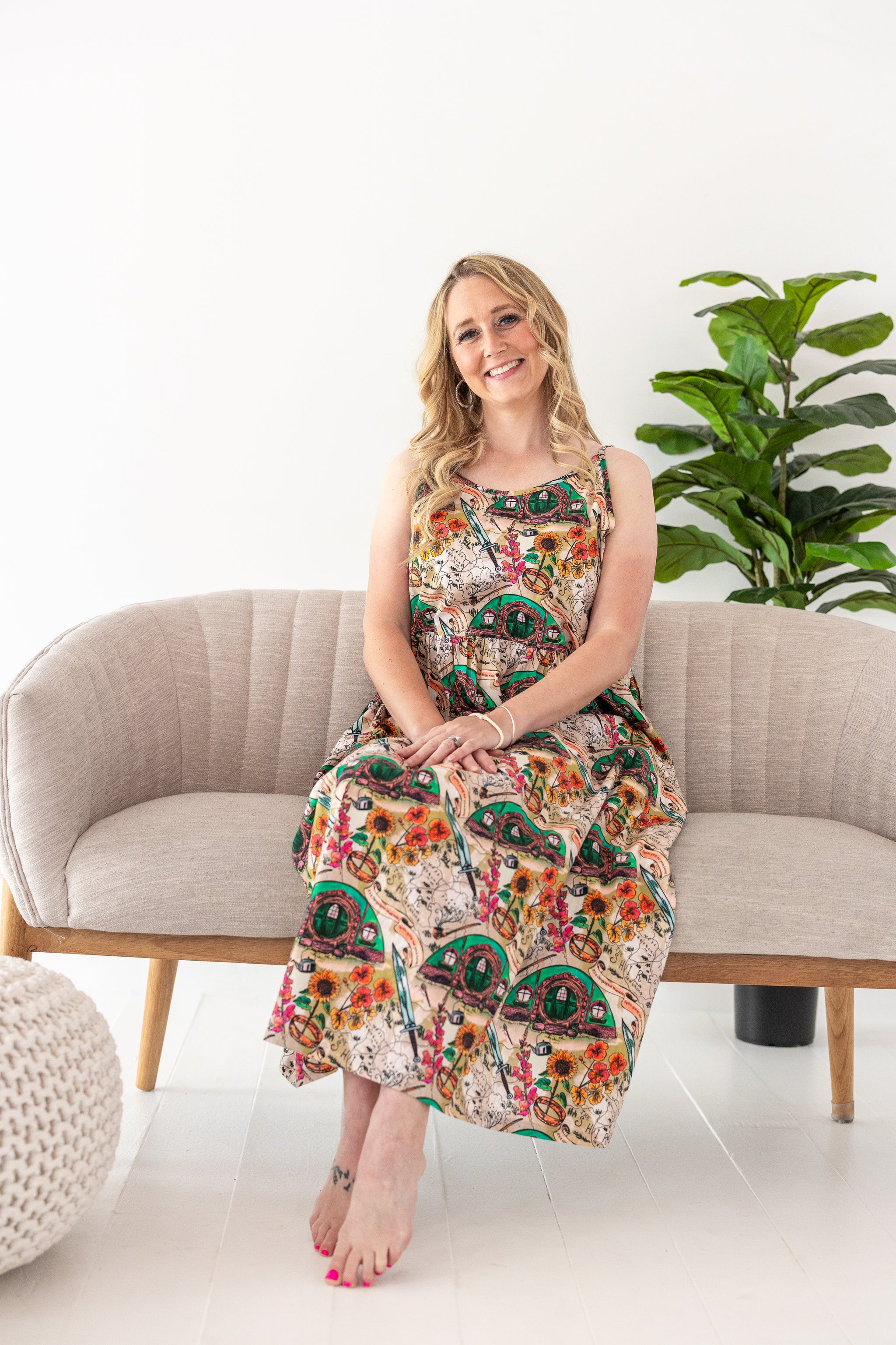 The Lord of the Rings™ Map of the Shire Women's Wander Dress