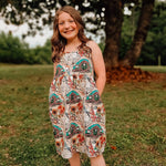 The Lord of the Rings™ Map of the Shire Kids Wander Dress (Big Kid)