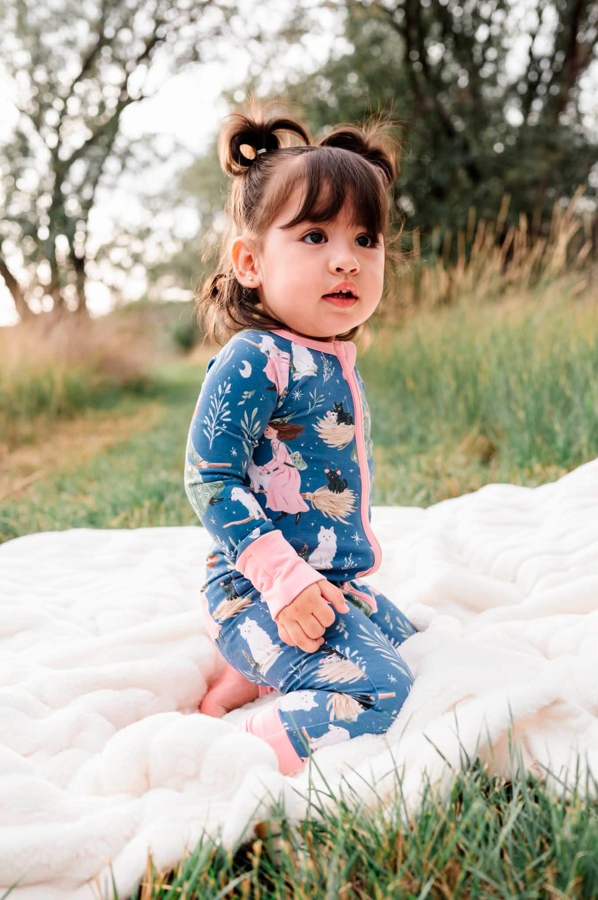 Familiar Flight Zip Romper